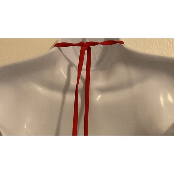 34C Womens Light Lift Long Line Elastic Trim Triangle Bikini Top - Shade & Shore - Picture 4 of 4